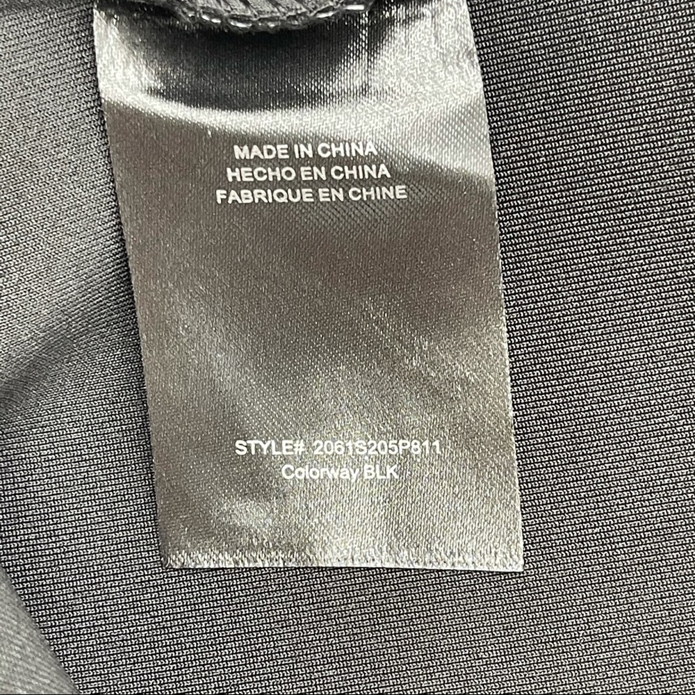 2B Bebe Black faux Leather Trim Pencil Skirt - Picture 13 of 13